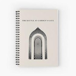 Official Greta Van Fleet The Battle at Gardens Gate. Spiral Notebook