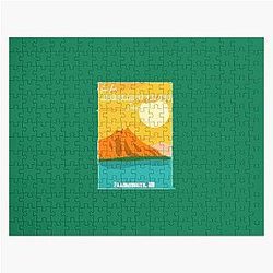 Greta Van Fleet Vintage Travel Poster Poster Jigsaw Puzzle