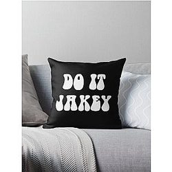Greta Van Fleet Do it Jakey! Jake Kiszka  Throw Pillow