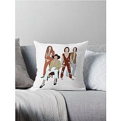 Greta Van Fleet Photoshoot   Throw Pillow