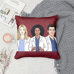 Grey's Anatomy LA 0102 - American medical drama television series Grey's Anatomy Throw Pillow