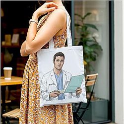 Grey's Anatomy LA 0102 - Set in the fictional Grey Sloan Hospital Grey's Anatomy Drawstring Bag