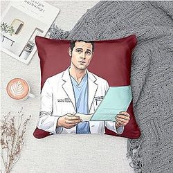 Grey's Anatomy LA 0102 - Set in the fictional Grey Sloan Hospital Grey's Anatomy Throw Pillow