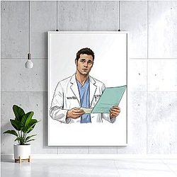 Grey's Anatomy LA 0102 - Set in the fictional Grey Sloan Hospital Grey's Anatomy Poster