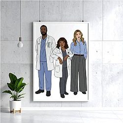 Grey's Anatomy LA 0102 - Follows the life of Meredith Grey Grey's Anatomy Poster