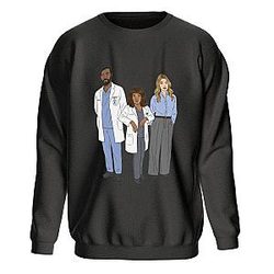 Grey's Anatomy LA 0102 - Follows the life of Meredith Grey Grey's Anatomy Sweatshirt