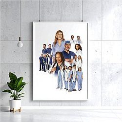 Grey's Anatomy - Meredith Grey's Medical Journey Grey's Anatomy Poster