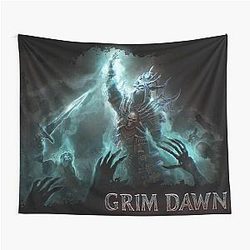 Grim Dawn Necromancer Tapestry