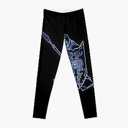 Grim Dawn Shieldmaiden Constellation Design Leggings