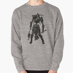Grim Dawn Skeleton Warrior Design Pullover Sweatshirt
