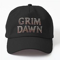 Grim Dawn Game Title Logo Dad Hat