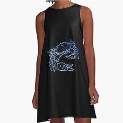 Grim Dawn Crab Constellation A-Line Dress