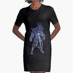 Grim Dawn Typhos Constellation Graphic T-Shirt Dress