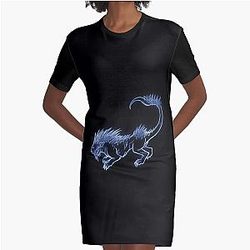 Grim Dawn Manticore Constellation Graphic Dress