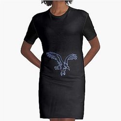 Grim Dawn Vulture Constellation Graphic T-Shirt