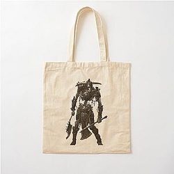 Grim Dawn Skeleton Warrior Design Cotton Tote
