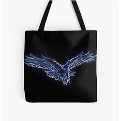 Grim Dawn Hawk Constellation Design Tote Bag