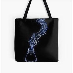 Grim Dawn Quill Constellation Design Tote Bag