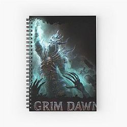 Grim Dawn Necromancer Spiral Notebook