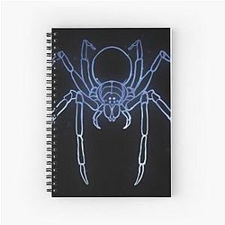 Grim Dawn Spider Constellation Design Spiral Notebook