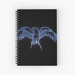 Grim Dawn Falcon Constellation Spiral Notebook