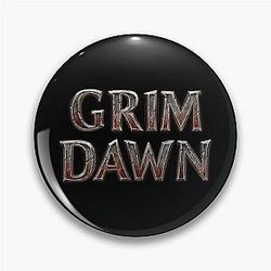 Grim Dawn Game Title Pin