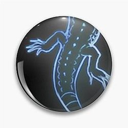 Grim Dawn Lizard Constellation Pin