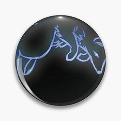 Grim Dawn Fox Constellation Pin
