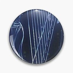 Grim Dawn Harp Constellation Design Pin
