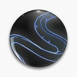 Grim Dawn Viper Constellation Design Pin