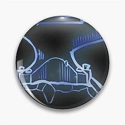 Grim Dawn Anvil Constellation Design Pin