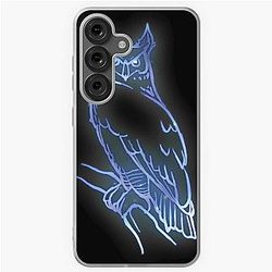 Grim Dawn Owl Constellation Design Soft Case for Samsung Galaxy