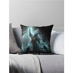 Grim Dawn Necromancer Throw Pillow