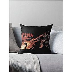 Demolitionist Grim Dawn Fan Art Pillow
