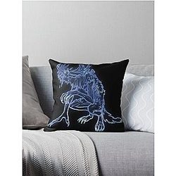Grim Dawn Wendigo Constellation Design Pillow