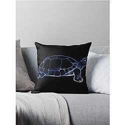 Grim Dawn Tortoise Constellation Design Throw Pillow