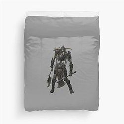 Grim Dawn Skeleton Warrior Duvet Cover