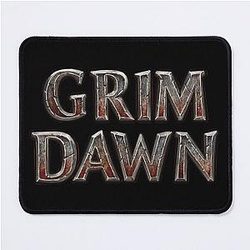 Grim Dawn Game Title Logo Mouse Pad