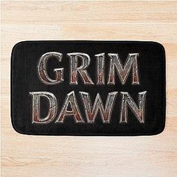 Grim Dawn Game Title Logo Mat