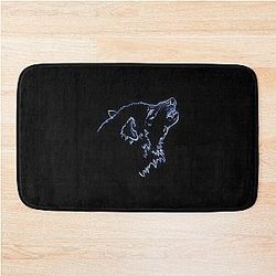 Grim Dawn Wolf Constellation Design Bath Mat