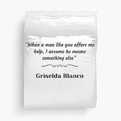 Griselda Blanco Duvet Cover