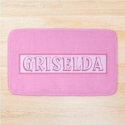 Griselda Girl Pink Bath Mat