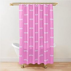 Pink Girl Griselda Name Shower Curtain