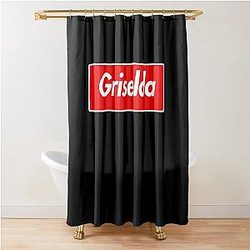 Griselda Name Label Gift For Female Named Griselda Shower Curtain