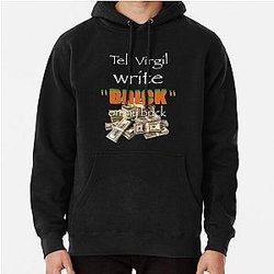 Tell Virgil to Design a Brick Tee Streetwear Pull Over Hoodie - Griselda
