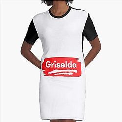 Griselda Name Label Gift For Griselda Graphic T-Shirt Dress