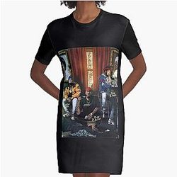 Griselda Graphic T Shirt Dress