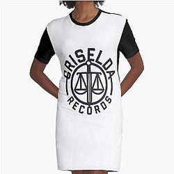 Griselda Graphic T Shirt Dress