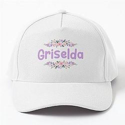 Purple Griselda Label Black Baseball Cap