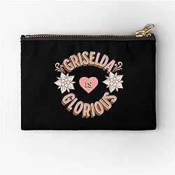 Griselda is Glorious Birthday Gifts Alliteration Fans Zipper Pouch